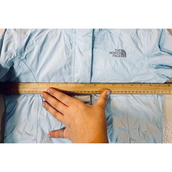 The North Face HiVent Lightweight Winter Snow Ski Ice Blue Jacket Coat Women's - Picture 10 of 11